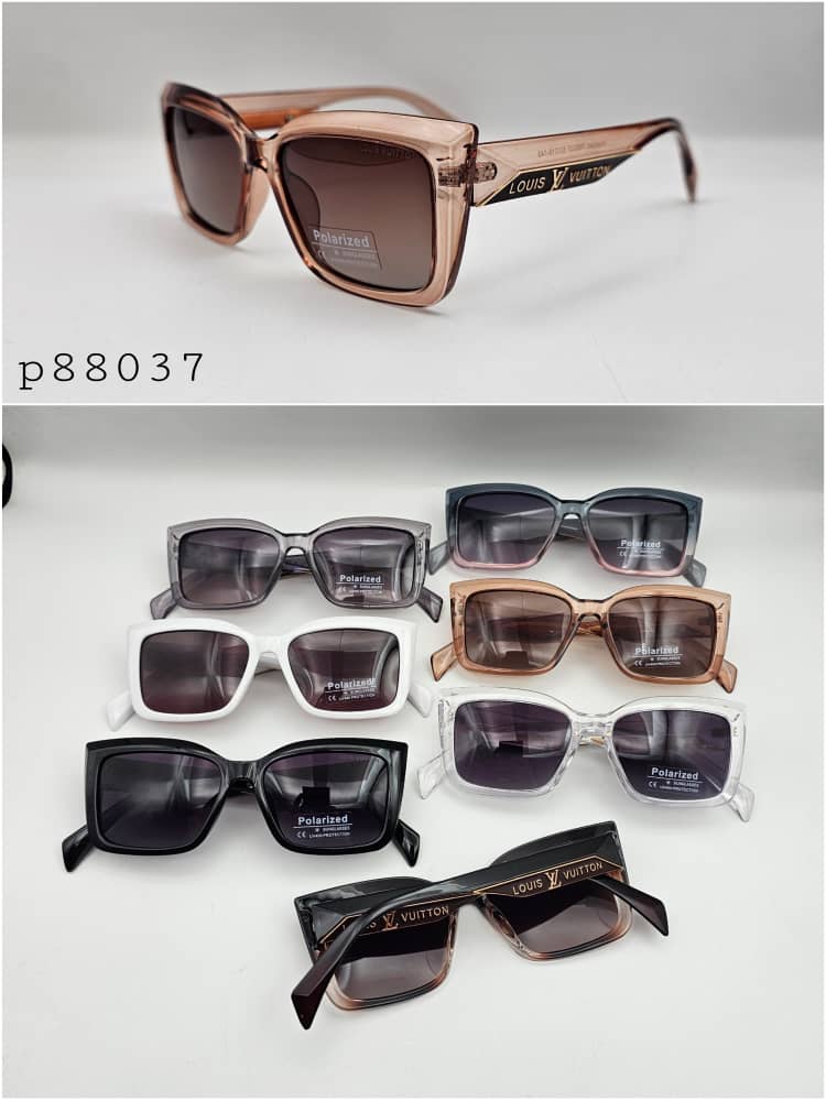 عینک آفتابی زنانه پلاریزه کائوچو لویی ویتون LUIS VUITTON مدل 88037