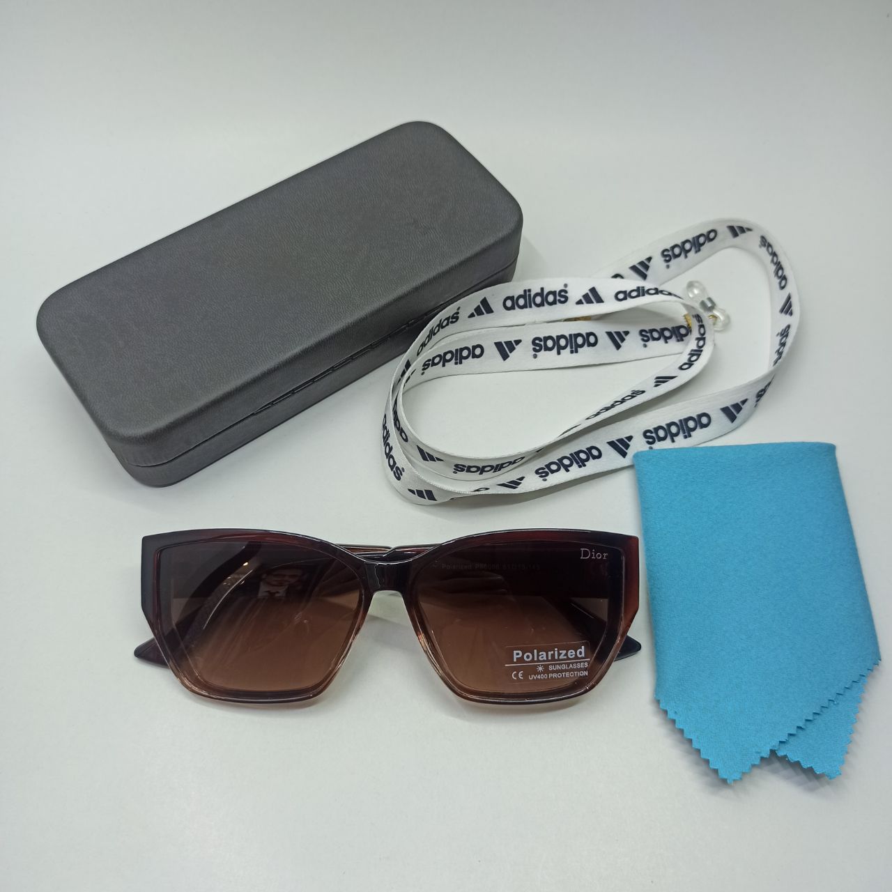 عینک آفتابی زنانه پلاریزه کائوچو دیور Dior مدل 88066