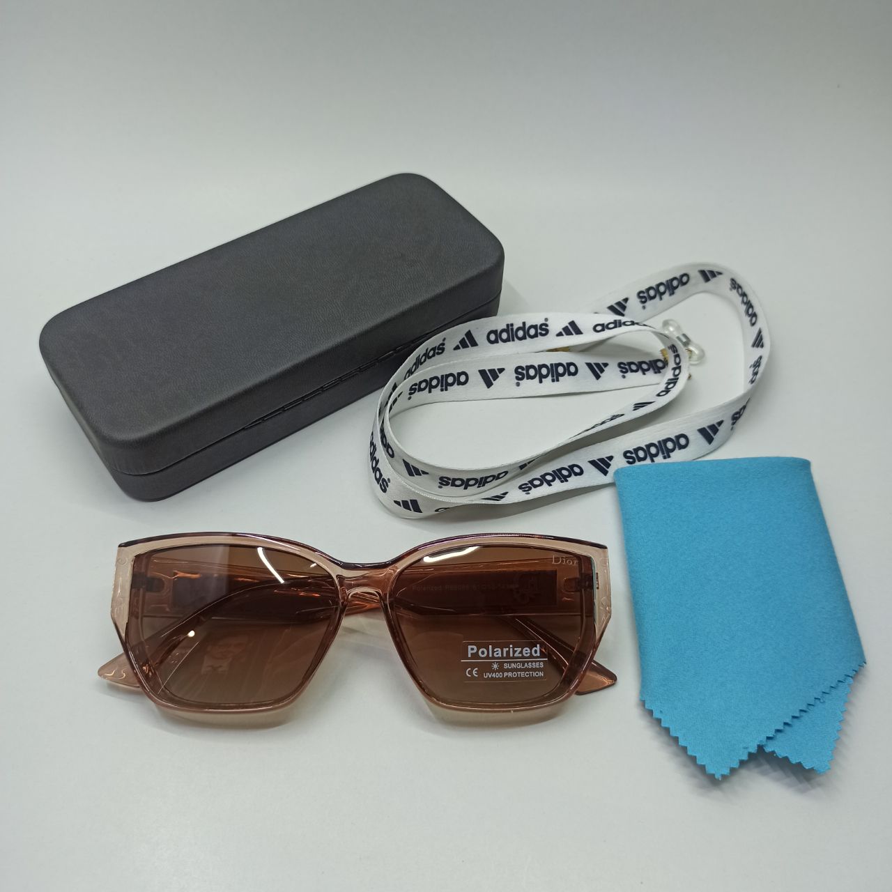 عینک آفتابی زنانه پلاریزه کائوچو دیور Dior مدل 88066