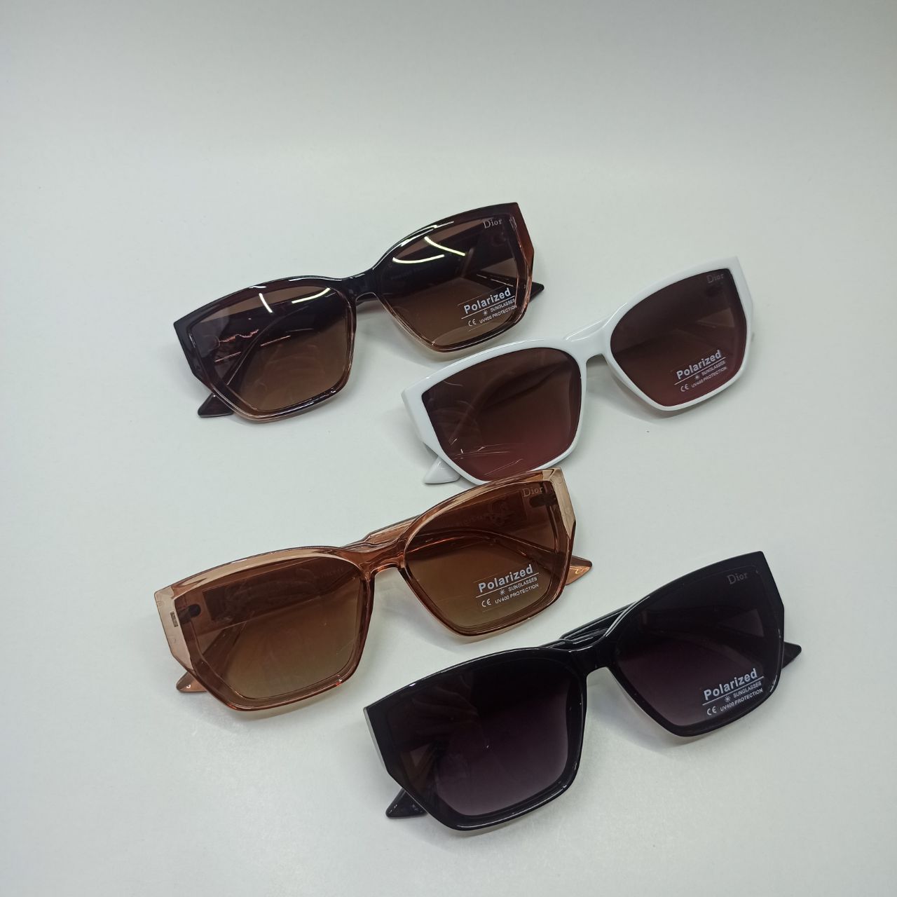 عینک آفتابی زنانه پلاریزه کائوچو دیور Dior مدل 88066