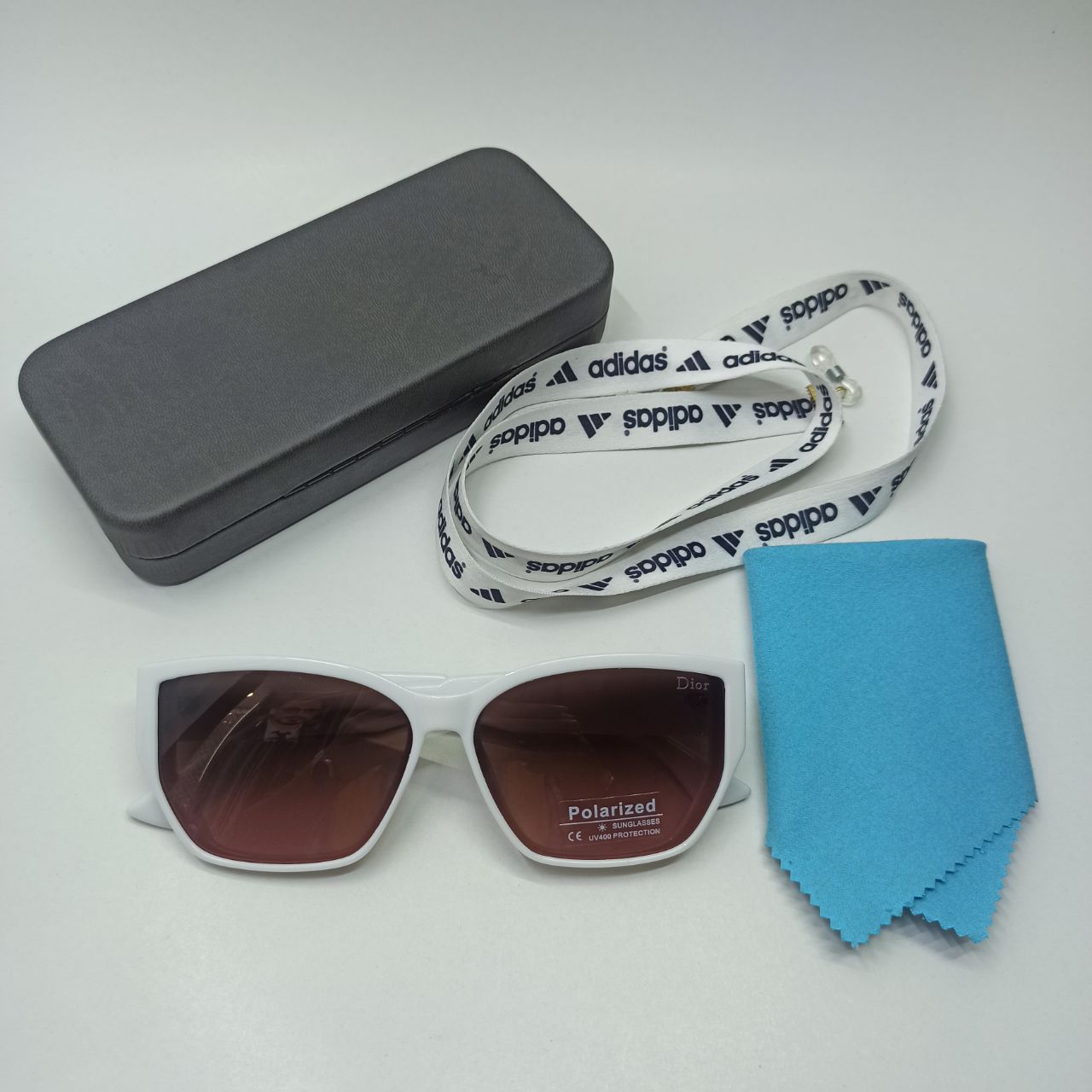 عینک آفتابی زنانه پلاریزه کائوچو دیور Dior مدل 88066