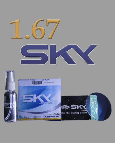 عدسی فشرده 1.67 برند SKY