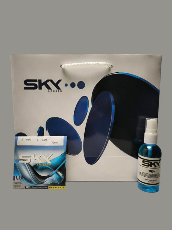 عدسی بلوکات (Bluecut) 1.56 برند SKY