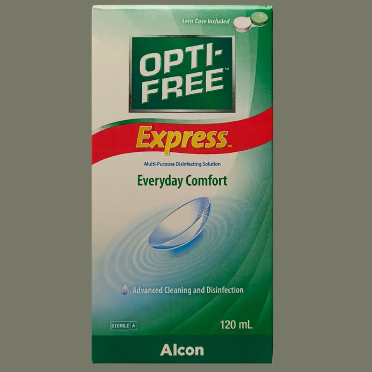 مایع لنز 120 میلی لیتر OPTI-FREE
