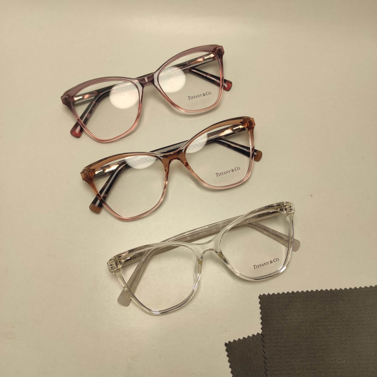عینک طبی زنانه کائوچو اسیتیت برند TIFFANY کد 81903