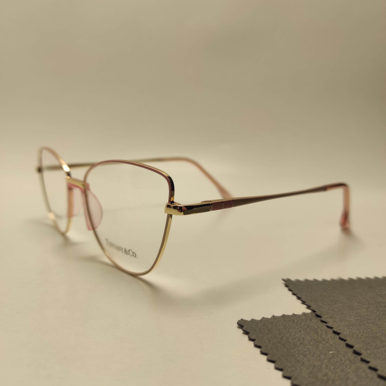 عینک طبی زنانه فلزی پد یک تیکه برند TIFFANY کد 8572