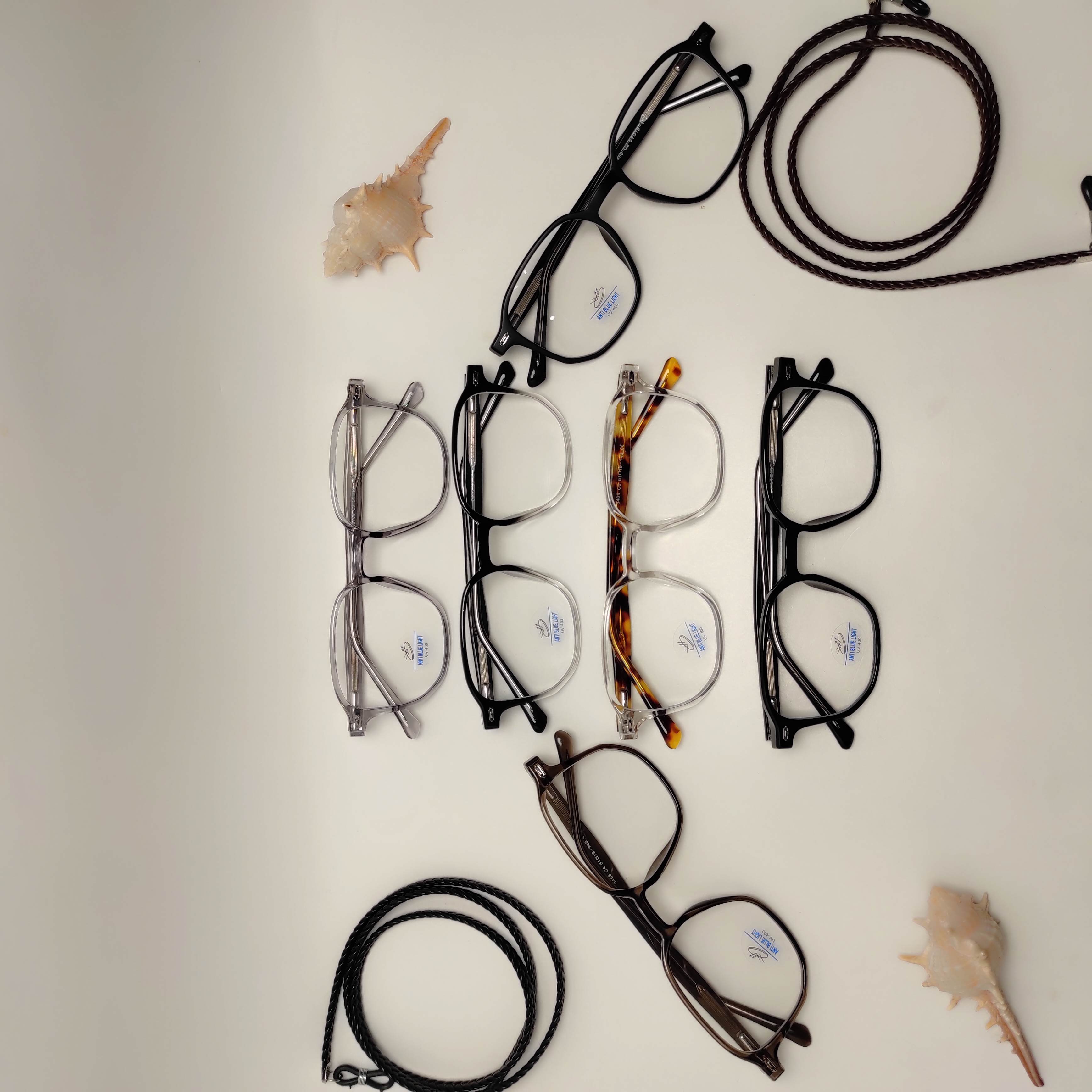 عینک طبی کائوچو بلوکات کد 8468 - راستین شاپ بی آر جی