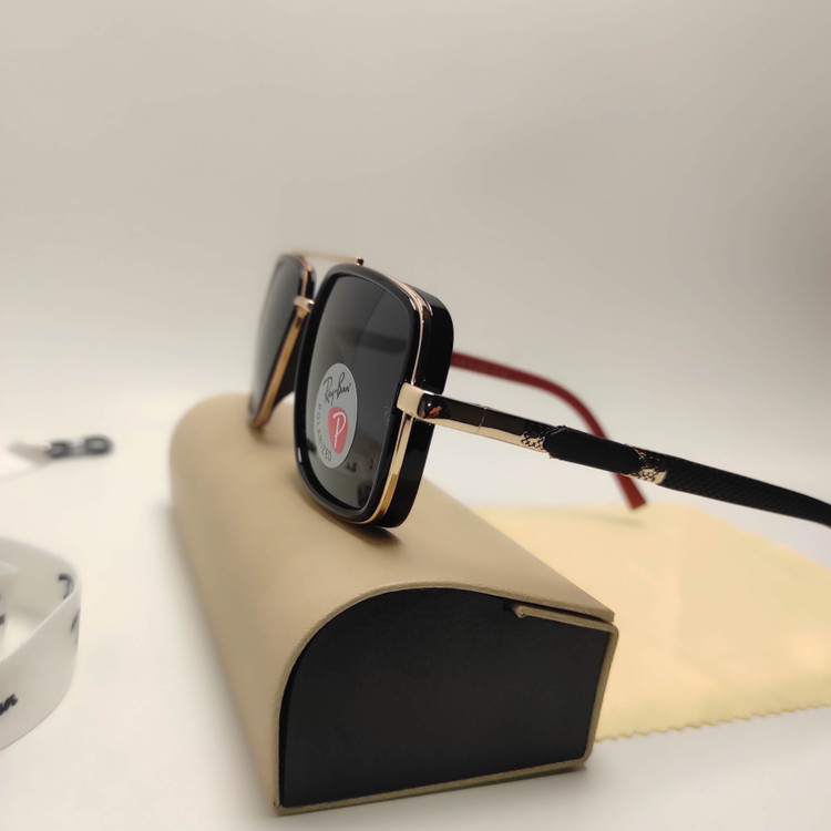 عینک آفتابی پلاریزه مردانه ریبن Ray Ban کد 7995 - راستین شاپ بی آر جی