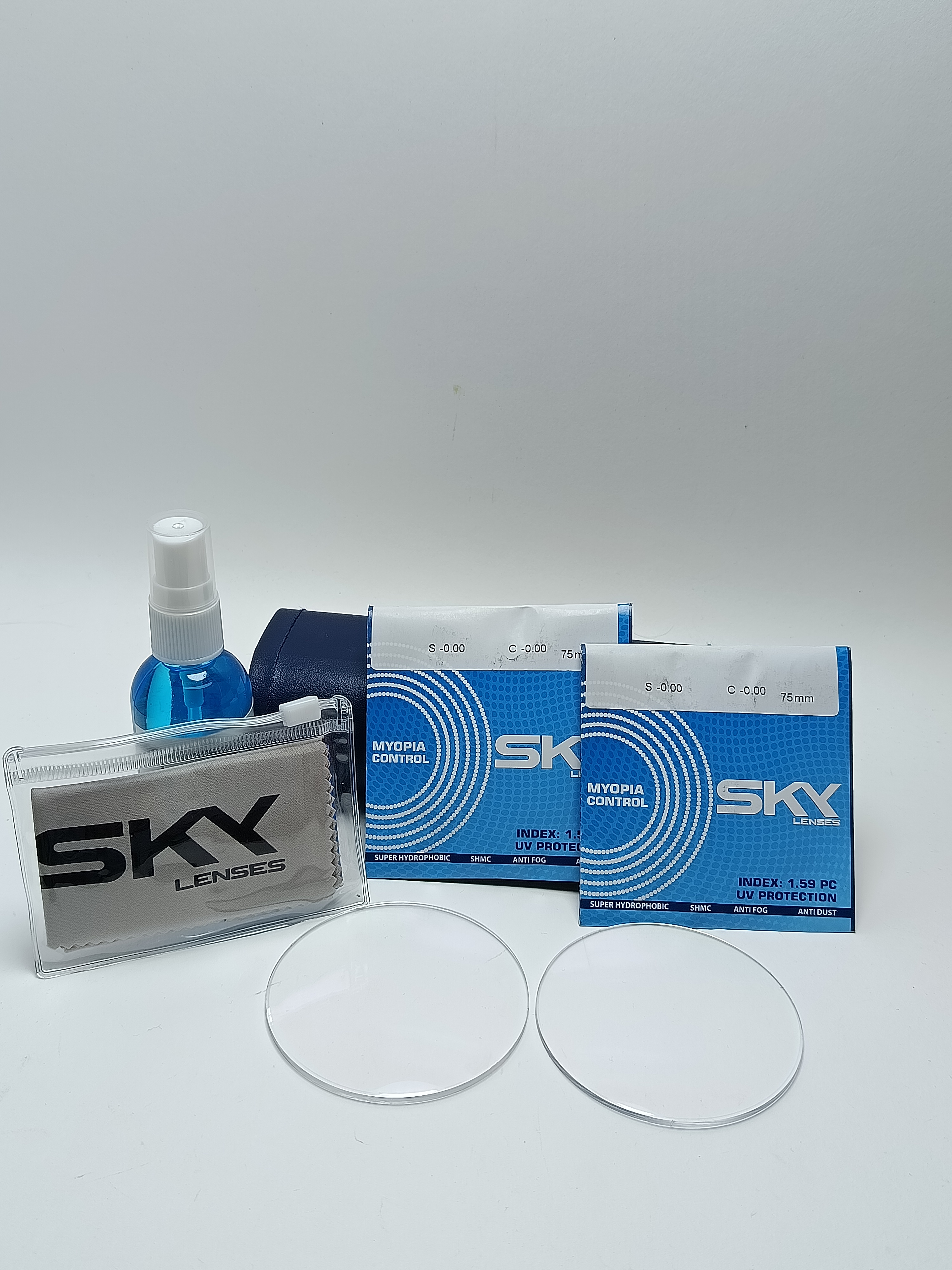 عدسی مایوپیا کنترل  نشکن MYOPIA CONTROL 1.59 برند SKY