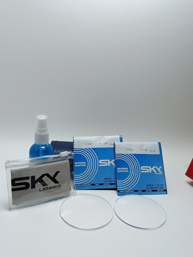 عدسی مایوپیا کنترل نشکن MYOPIA CONTROL 1.59 برند SKY