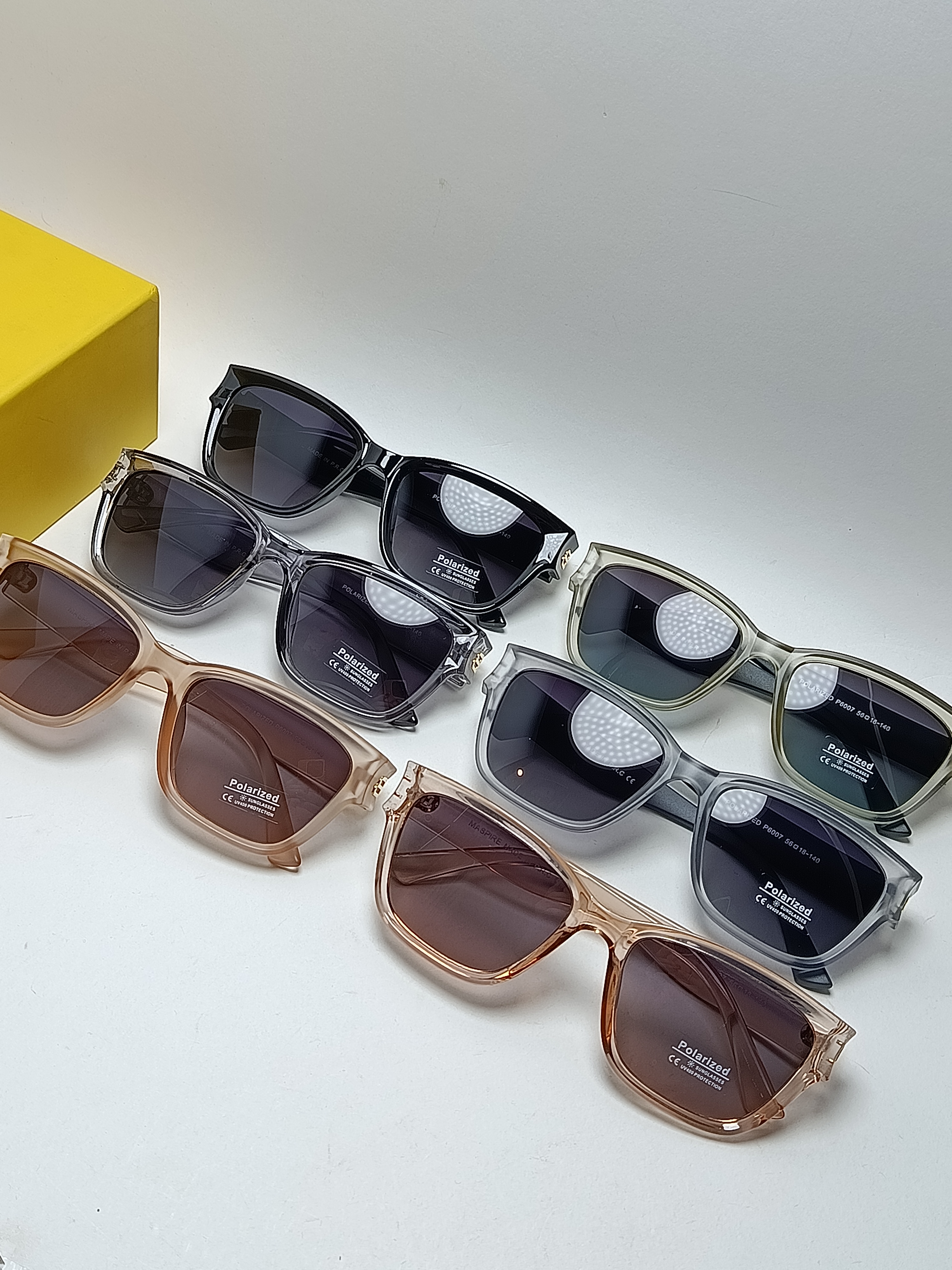 عینک آفتابی کائوچو پلاریزه Balenciagaمدل 6007