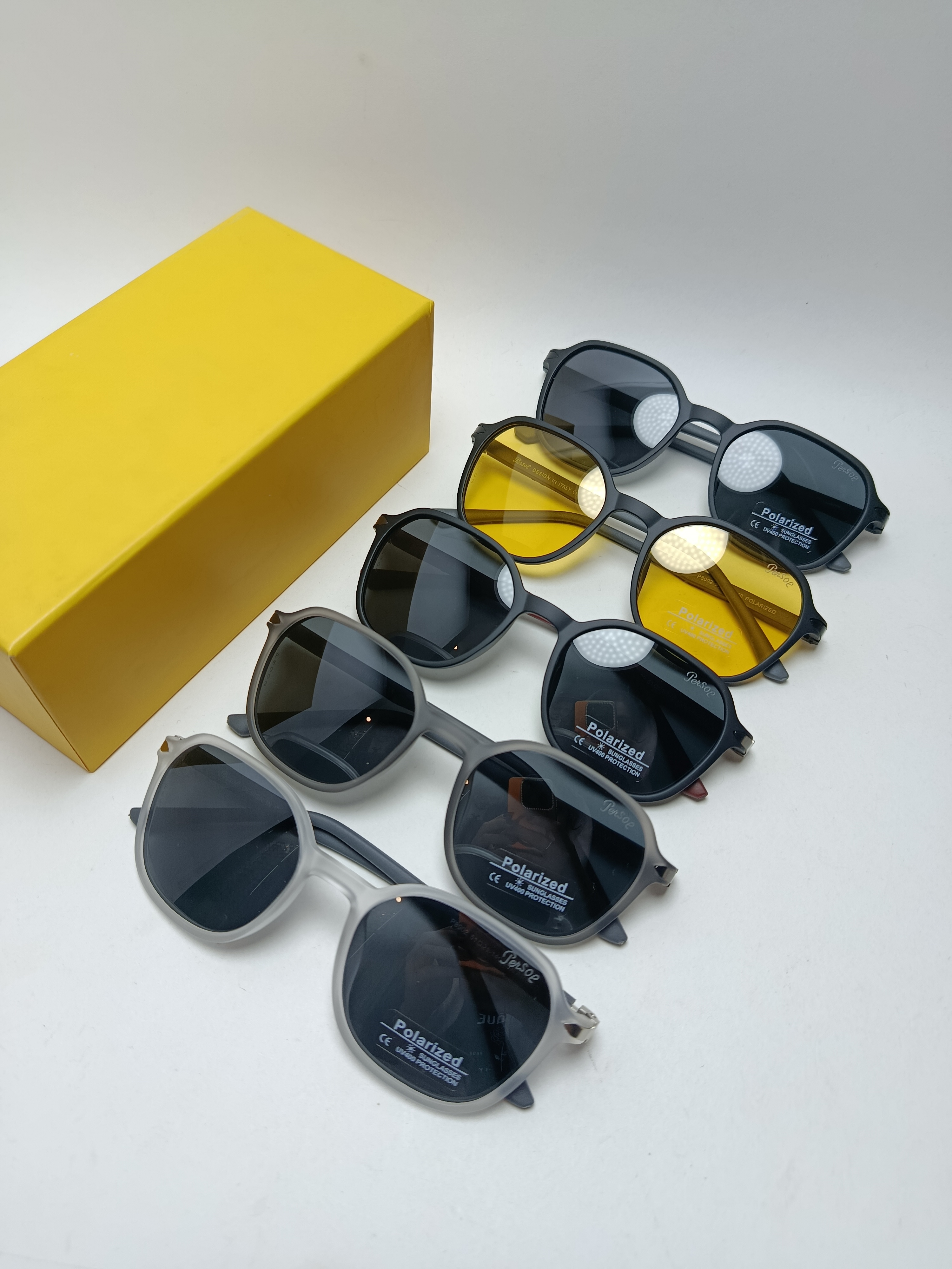 عینک آفتابی کائوچو پلاریزه persol مدل 8002