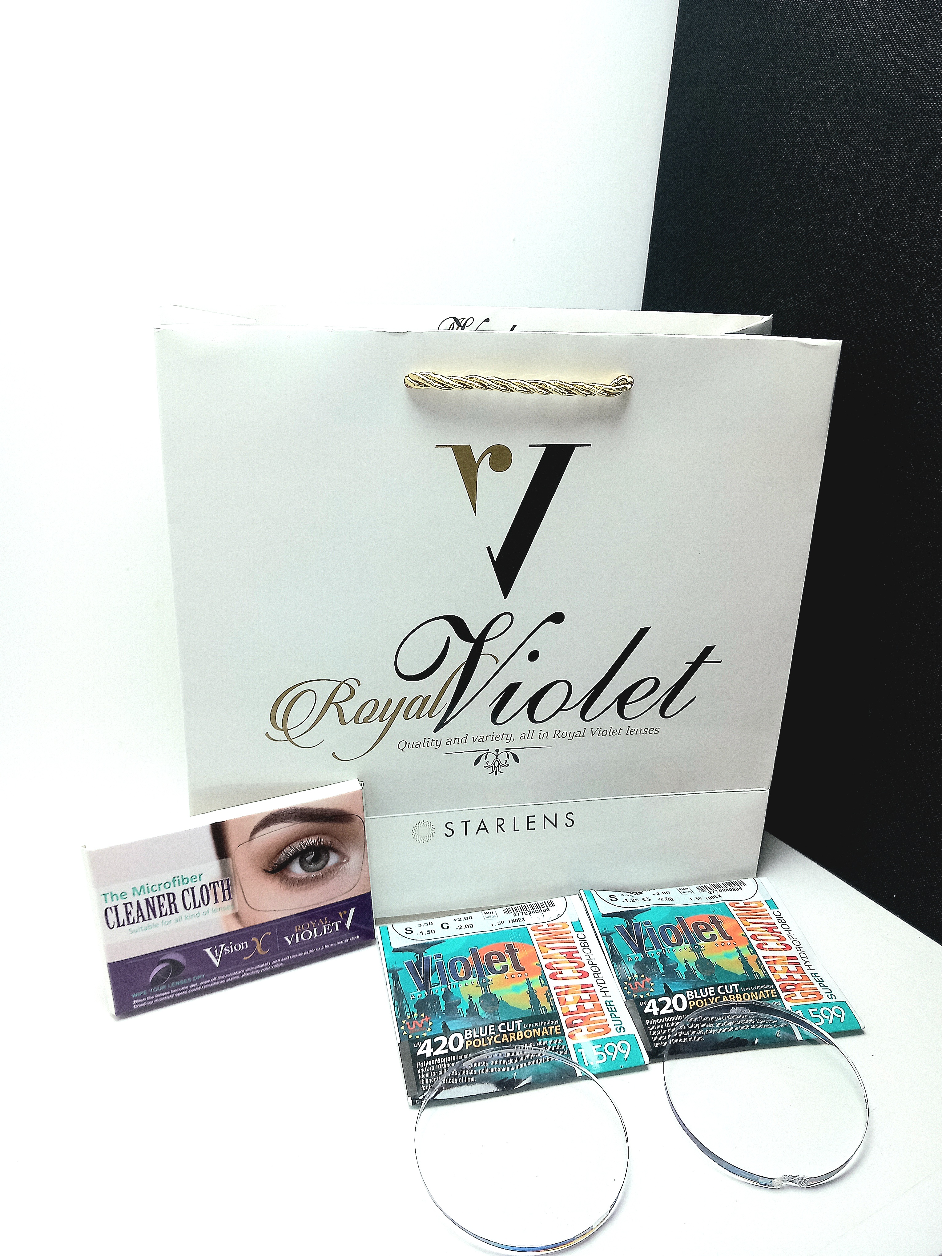 عدسی بلو کات پلی کربنات ویولتRoyal Violet